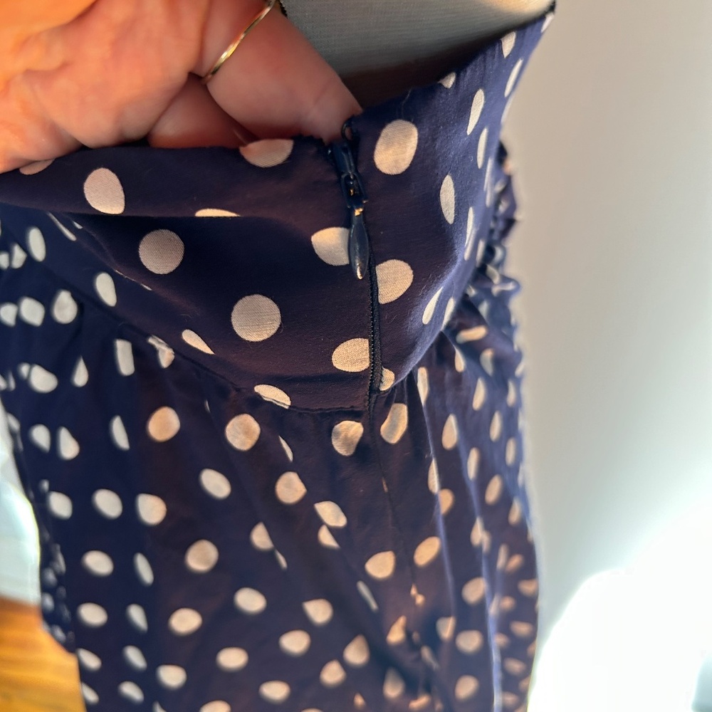 Trashy Diva Blue Dots Top and Shirts - Picture 6 of 9